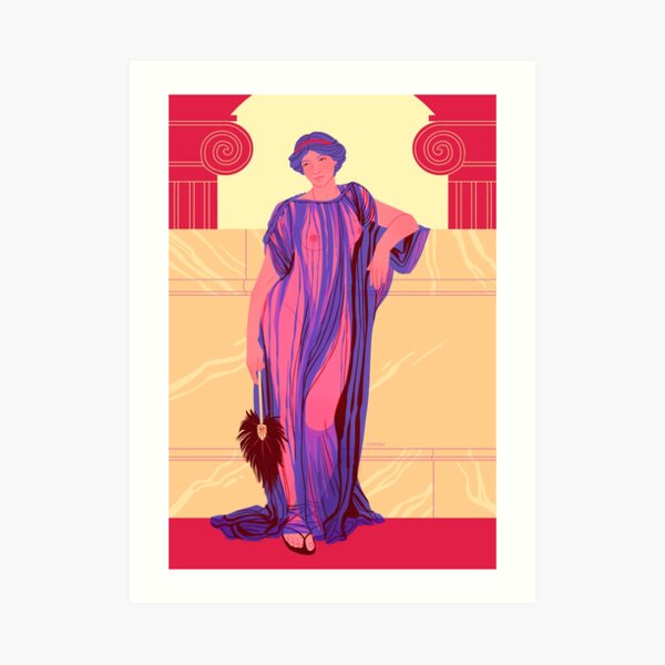 Athenais Study Art Print