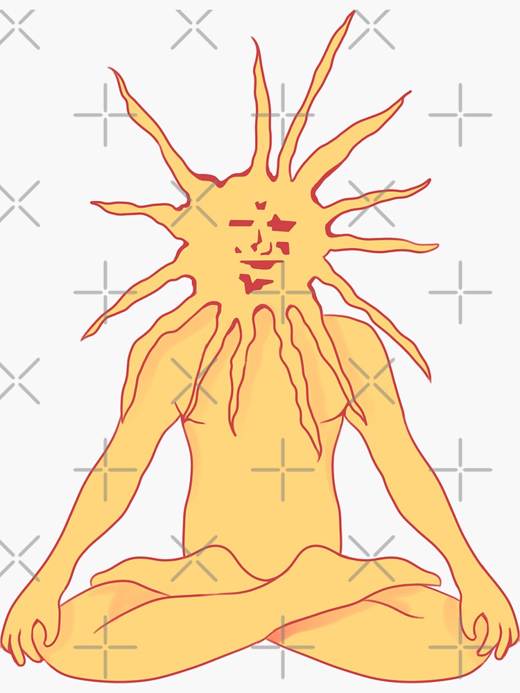 "Solar Power Lorde Artwork sun" Sticker for Sale by d00dling Redbubble
