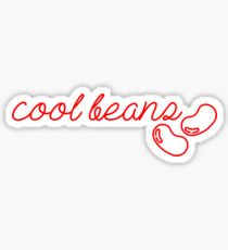 cool beans Sticker