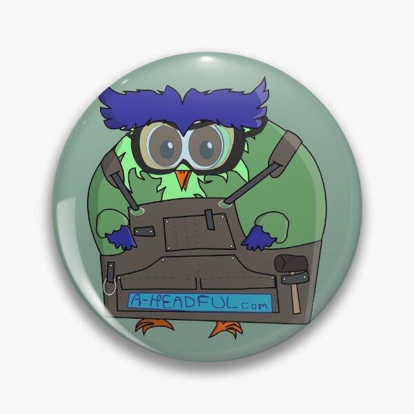 Item preview, HanDIY Owl w/site designed and sold by A-Headful.