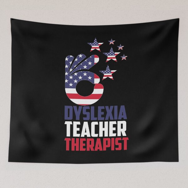 Item preview,  Dyslexia Teacher Therapist Dyslexic Reading Therapy designed and sold by ussastore.