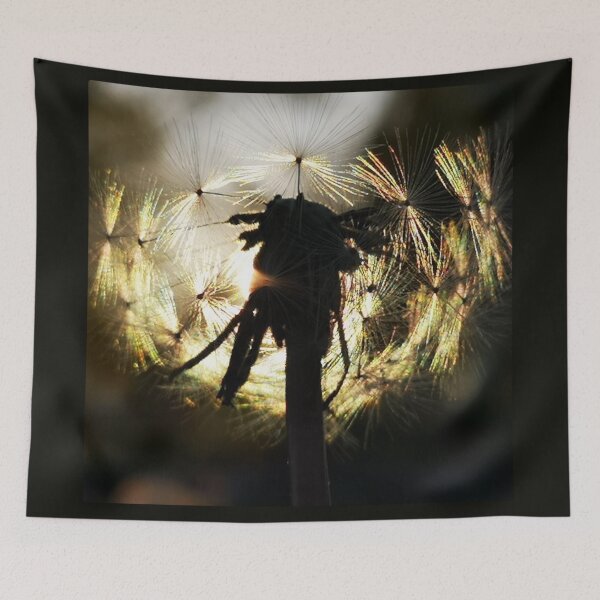 Item preview, Through the flower: sunset - dandelion, dandelion - photo design designed and sold by kikidu21.