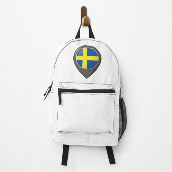 Item preview, Icon representing location pin with the flag of Sweden. Ideal for catalogs of institutional materials and geography designed and sold by LucianoCosmo.