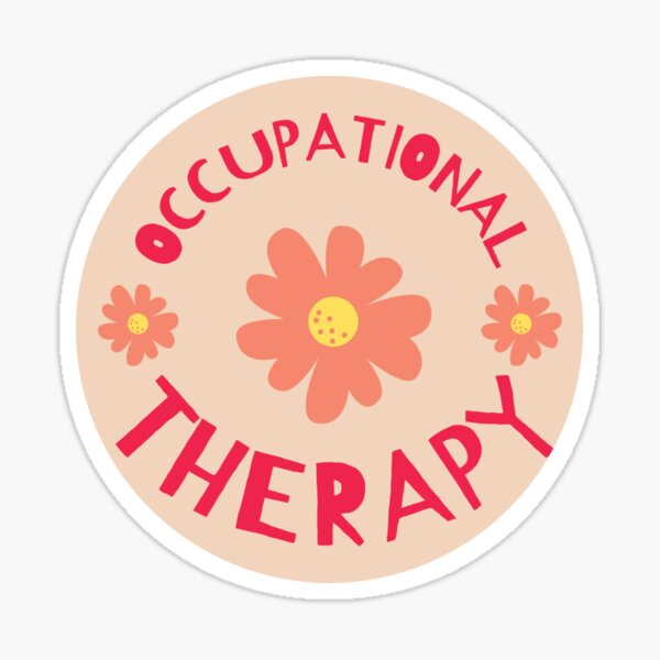 Item preview, Occupational Therapy Sticker designed and sold by modernoliveco.