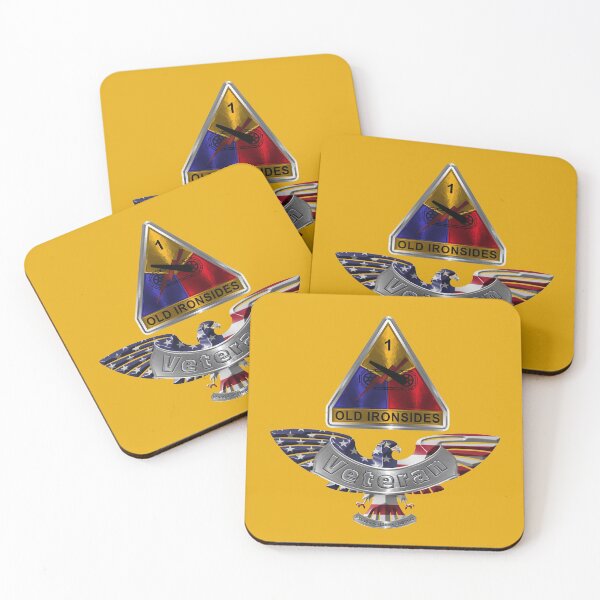 Item preview, 1st Armored Division Veteran designed and sold by SoldierAlways.