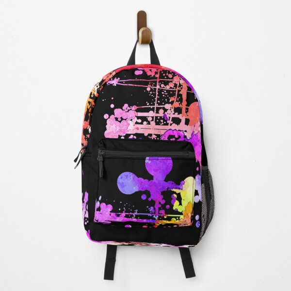 Item preview, Bright watercolor daub on black designed and sold by Aenota.