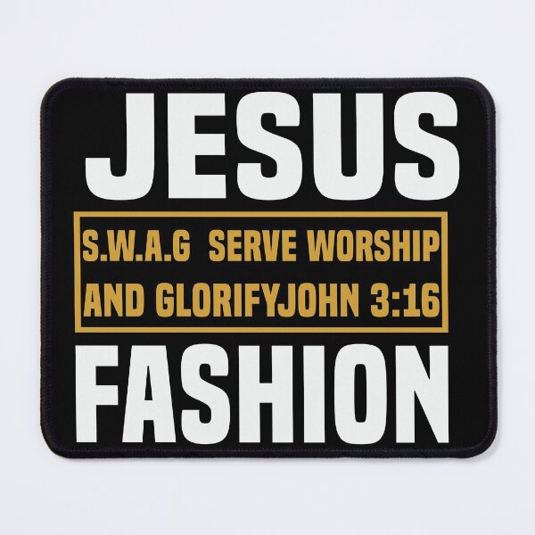 Item preview, Jesus Serve Worship and Glorify John 3:16 designed and sold by SpiritLiving.
