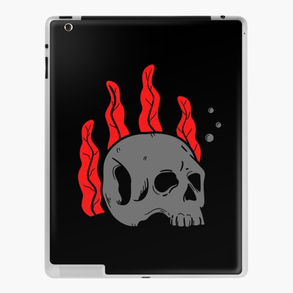 Skull shirt| SKULL & THORNS Short Sleeve T-shirt Breathable T-shirt iPad Skin