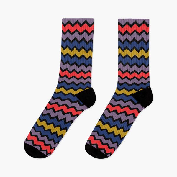 Item preview, Colorful Zigzag Pattern designed and sold by ChelleCreate.