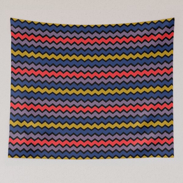 Item preview, Colorful Zigzag Pattern designed and sold by ChelleCreate.