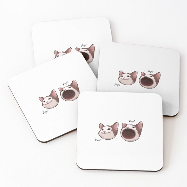 Artikelvorschau, Lustiger Pop, Katze entworfen und verkauft von Dalshdesigns.