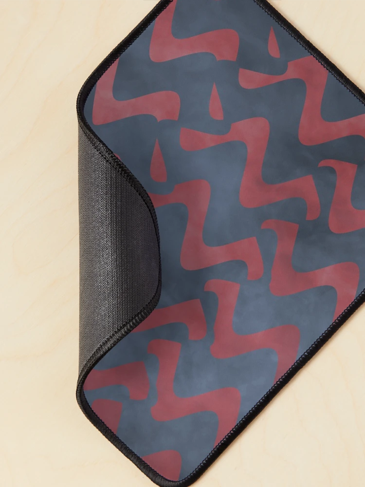 Thumbnail 2 of 5, Mouse Pad, Fog n Mist Orange Pattern designed and sold by LRGraphics.