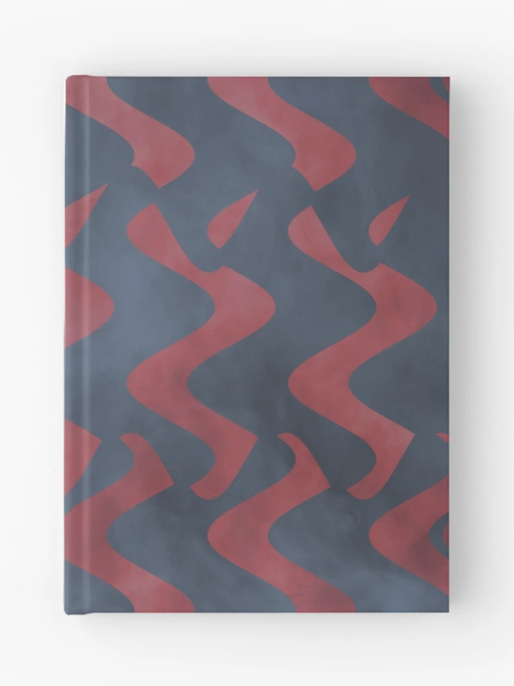 Thumbnail 1 of 3, Journal, Fog n Mist Orange Pattern designed and sold by LRGraphics.