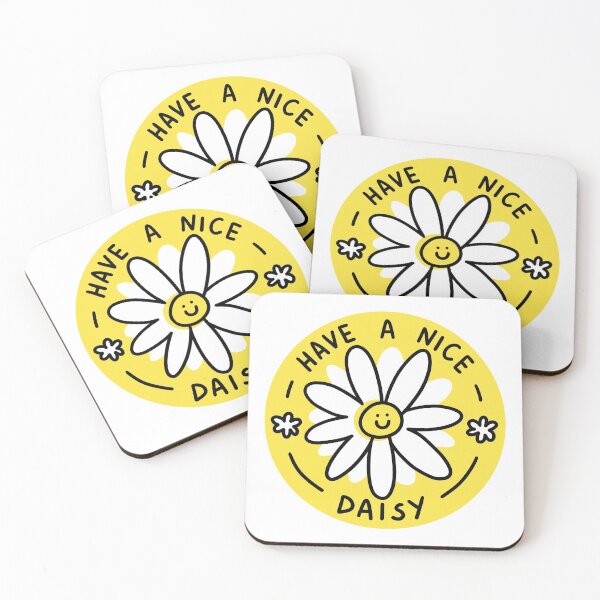 Item preview, Have a nice daisy round designed and sold by Nikamii.