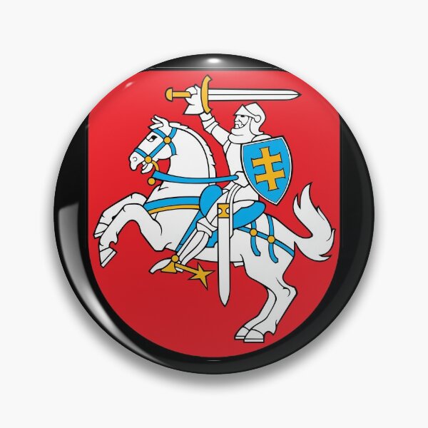 Item preview, Lithuania Coat of Arms Medieval Heraldry designed and sold by signsandsymbols.