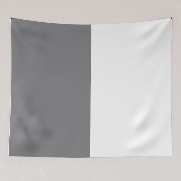 Item preview, Half Grey Half White designed and sold by eyesomegraphic.