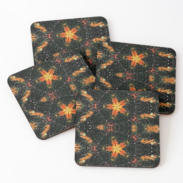 Item preview, Space Orange Starburst designed and sold by yukichi42.