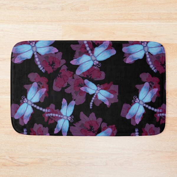 Item preview, Dragonflies and Flowers designed and sold by Ruthanndesigns.