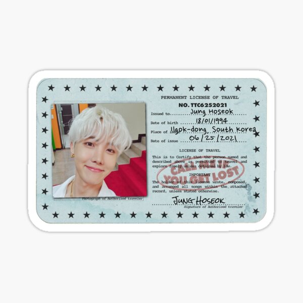 Bts Id Card