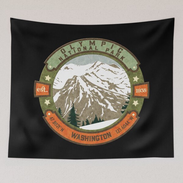 Item preview, Olympic National Park Mt Olympus - Washington designed and sold by JordanHolmes.