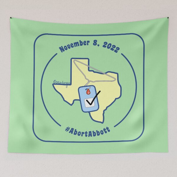 Item preview, Abort Abbott designed and sold by eliza-beth-.