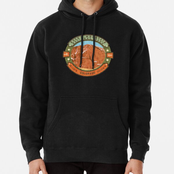 Rocky Mountain National Park Colorado Pullover Hoodie