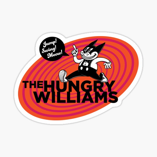 Hungry Williams Logo Sticker