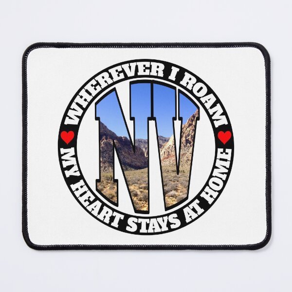 Item preview, Heart Stays Home - Nevada designed and sold by DonDota.