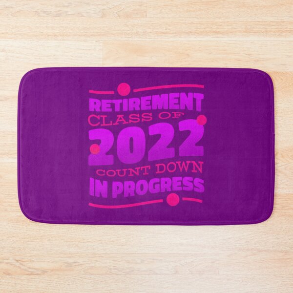Item preview, retirement countdown retired 2022 funny pink purple designed and sold by Gossip Rag.