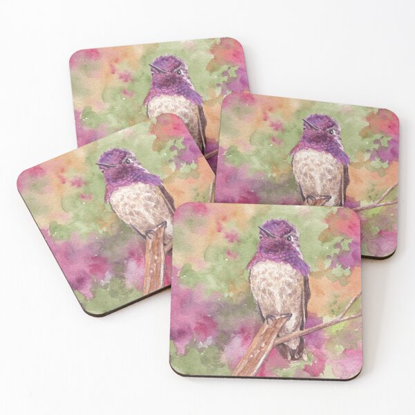 Item preview, Costa's Hummingbird, Sonoran Desert designed and sold by tracyannholmes.