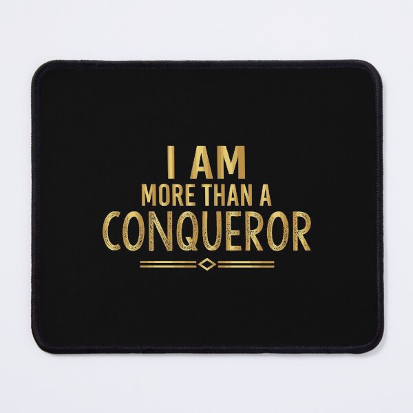 Item preview, I Am More Than A Conqueror designed and sold by kandelal.
