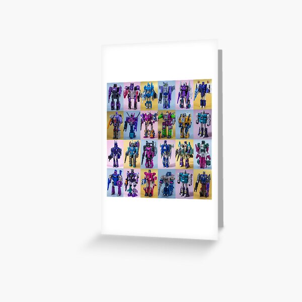 "Transformers G1 Season 4/5 Decepticon Collage" Greeting Card for Sale by TFsquareone Redbubble
