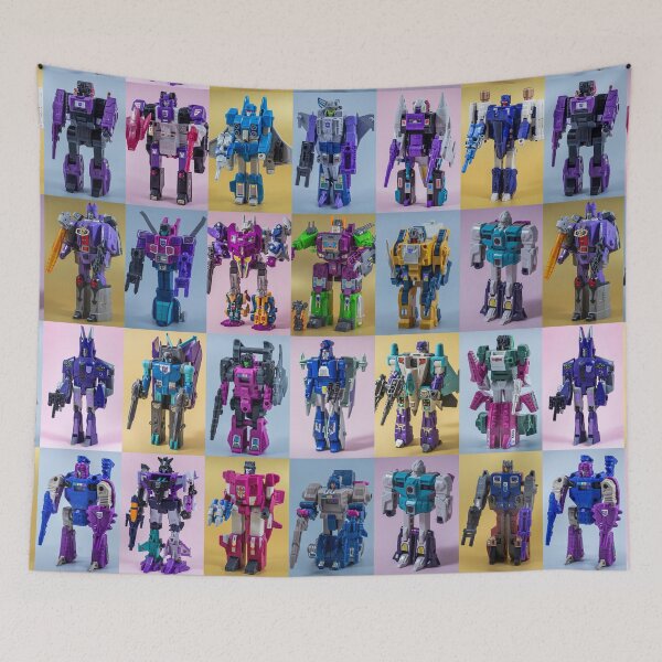 Item preview, Transformers G1 Season 4/5 Decepticon Collage designed and sold by TFsquareone.