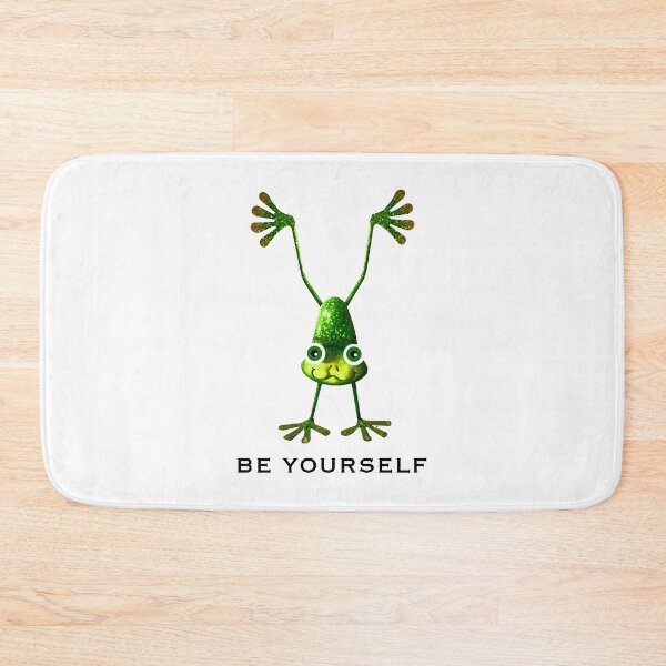 Item preview, Be Yourself Frog doing Cartwheel designed and sold by janraydesigns.