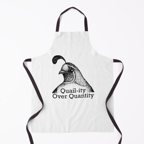 Item preview, Quail-ity over Quantity designed and sold by ToadAndTempest.