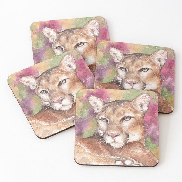 Item preview, Mountain Lion, Sonoran Desert designed and sold by tracyannholmes.