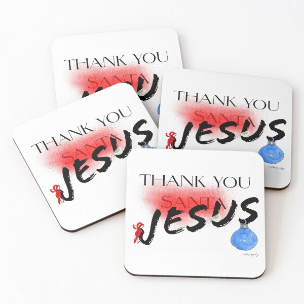 Item preview, Thank you Santa /Jesus designed and sold by Flossiphy.