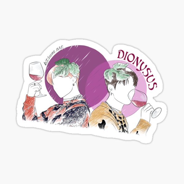BTS - Dionysus Pegatina brillante