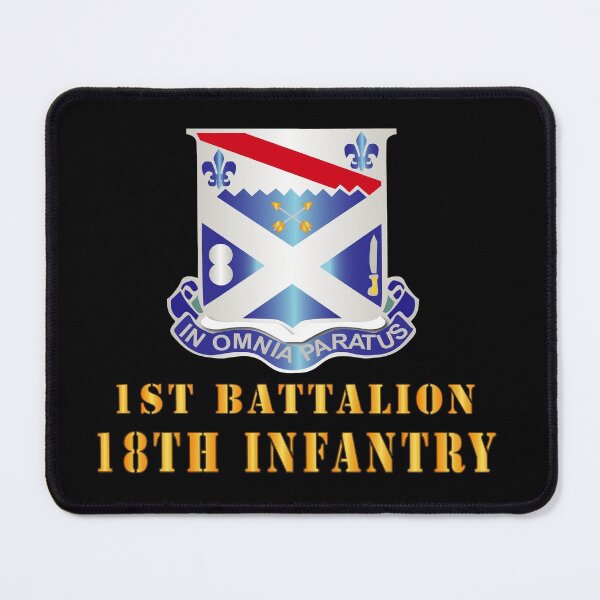 Item preview, Army - 1st Bn 18th Inf w DUI designed and sold by Military Insignia Products.