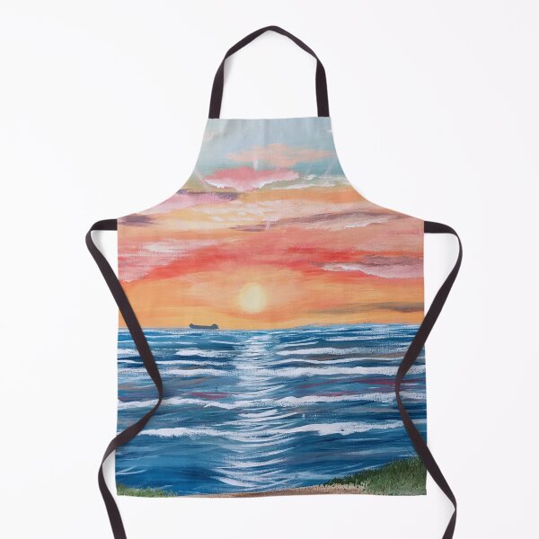 Item preview, Lake Michigan Sunset designed and sold by SistersInArtN.