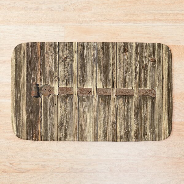 Item preview, Vintage Brown Wooden Door Country Life Aesthetic designed and sold by TheCozyCottage.