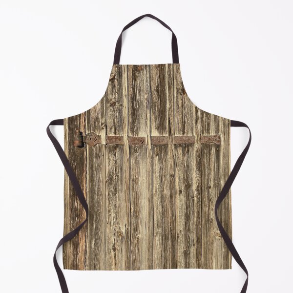 Item preview, Vintage Brown Wooden Door Country Life Aesthetic designed and sold by TheCozyCottage.