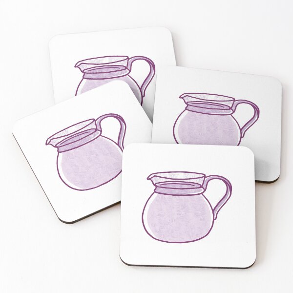 Item preview, Purple Japanese coffee pot with textures designed and sold by jazzydevil.