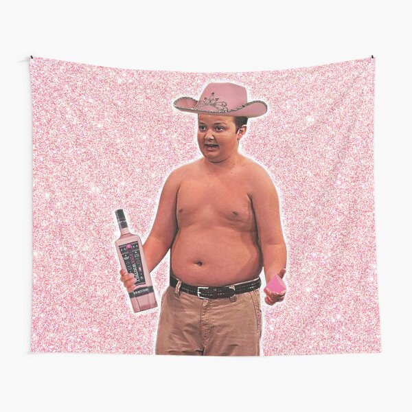 gibby pink whitney Tapestry