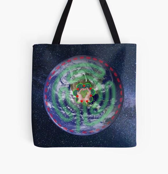 Be the Salt of the Earth - Possibilities (Eco Art) (Spiritual Art) All Over Print Tote Bag