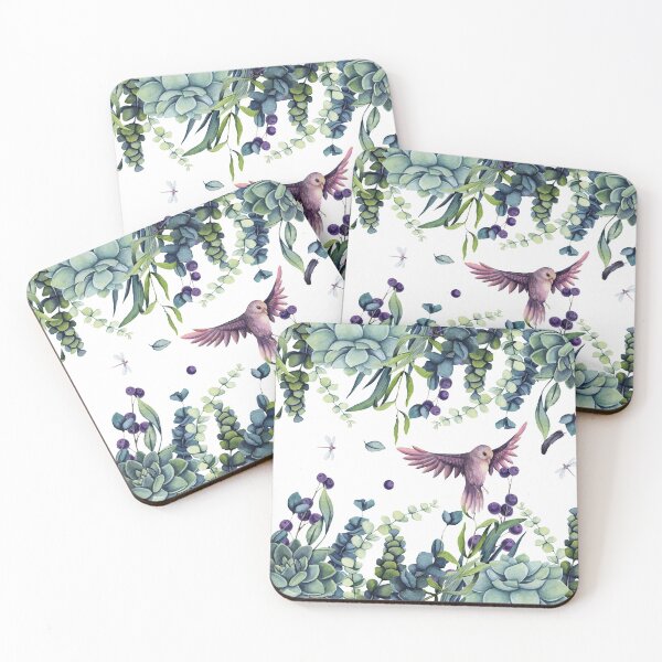 Item preview, Watercolor greenery forest designed and sold by DaisyMarroquin.