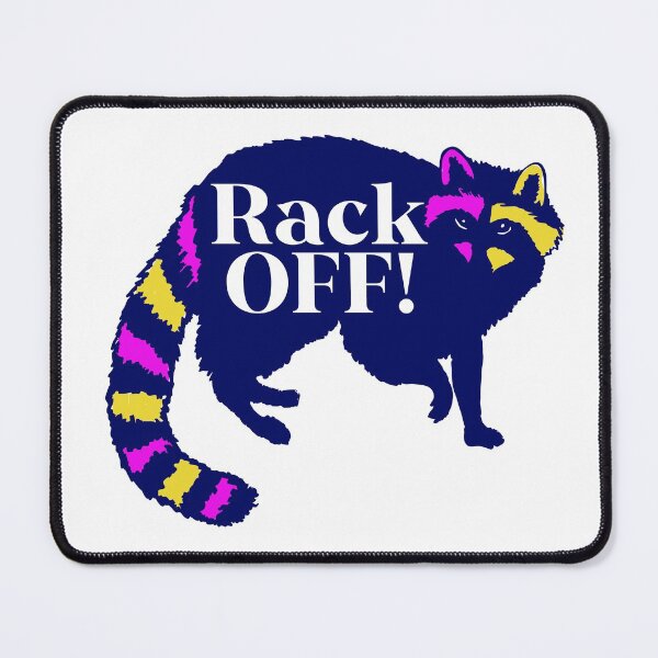 Item preview, Raccoon with attitude designed and sold by MuggyandMo.