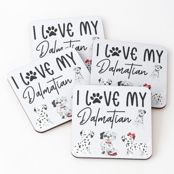 Item preview, l love dogs, dalmatian designed and sold by angelusdark.