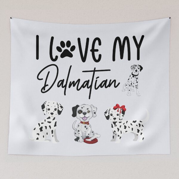 Item preview, l love dogs, dalmatian designed and sold by angelusdark.