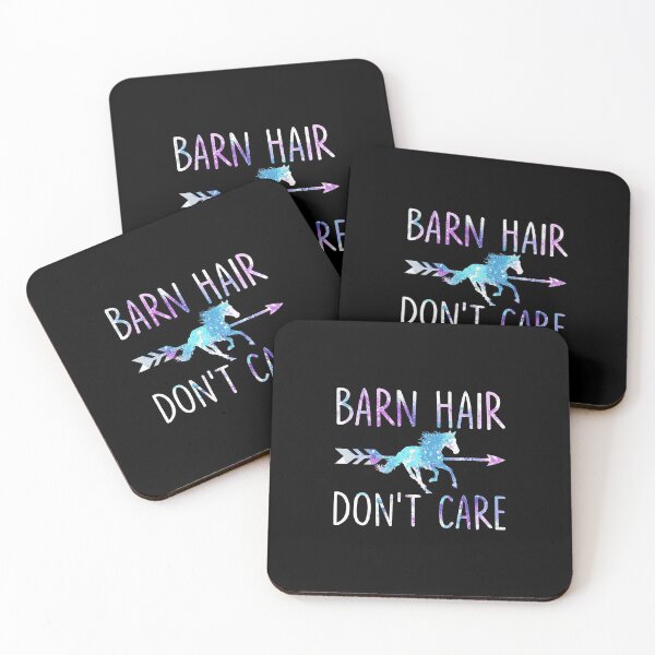 Item preview, Barn Hair Don'T Care Love Horse Riding Equestrian Rider Girl designed and sold by ubacheri48.